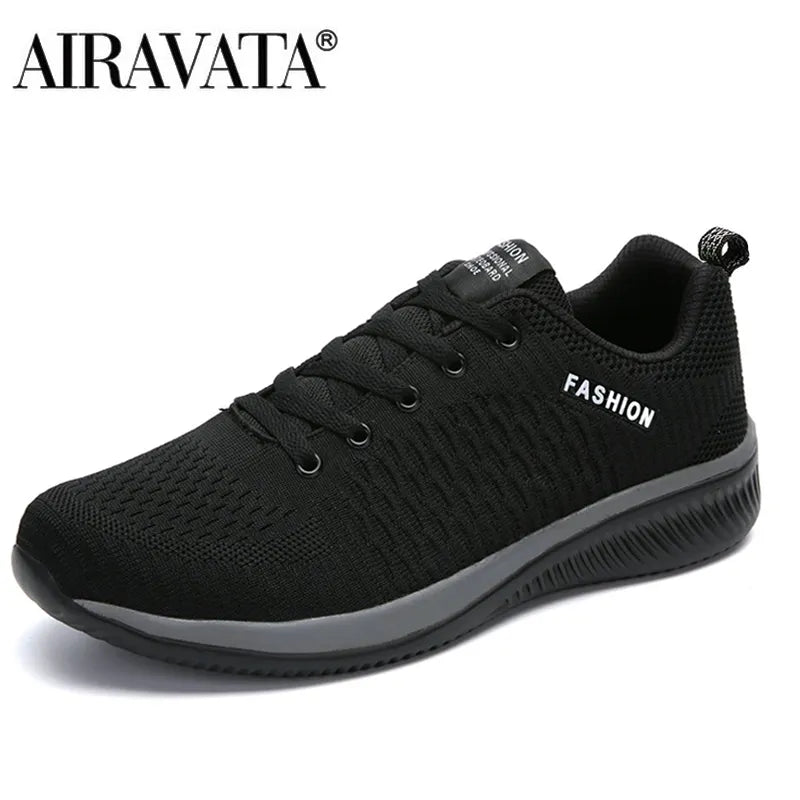 Men/Women Knit Sneakers Breathable Athletic Running Walking Gym Shoes