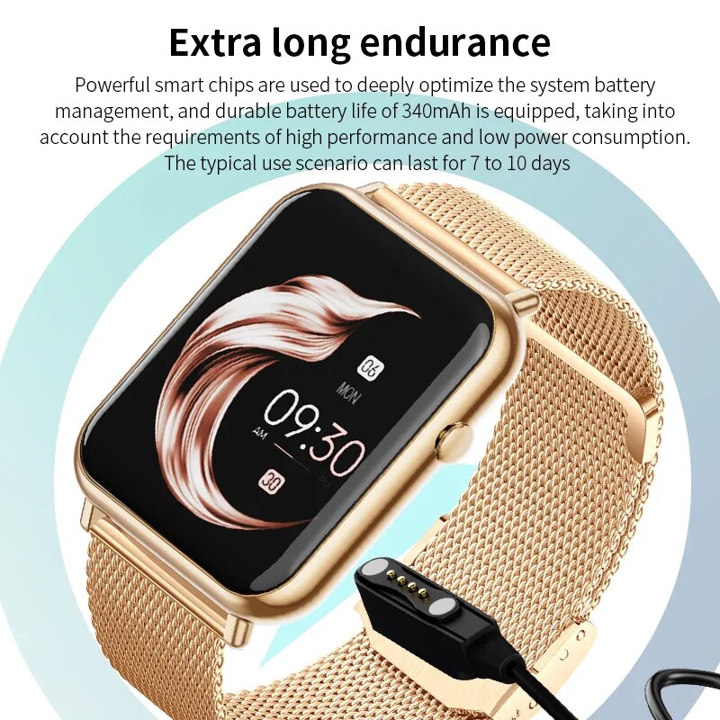 Smartwatch. Full Touch Screen, Sports Fitness Watches, Bluetooth, Calls & more