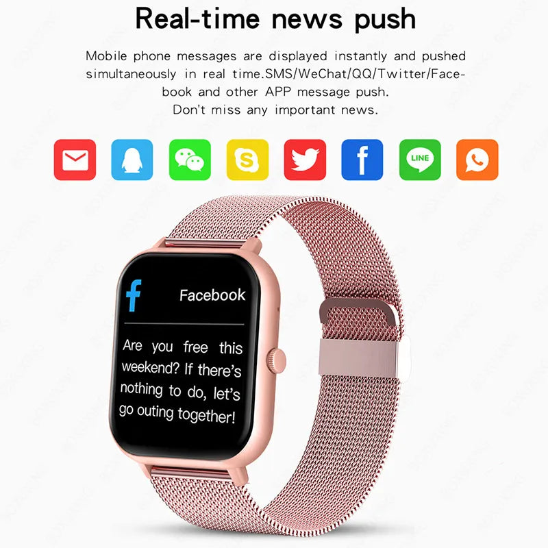New Smart Watch TimeStyle" Full touch screen, Waterproof & more. The watch you really need.