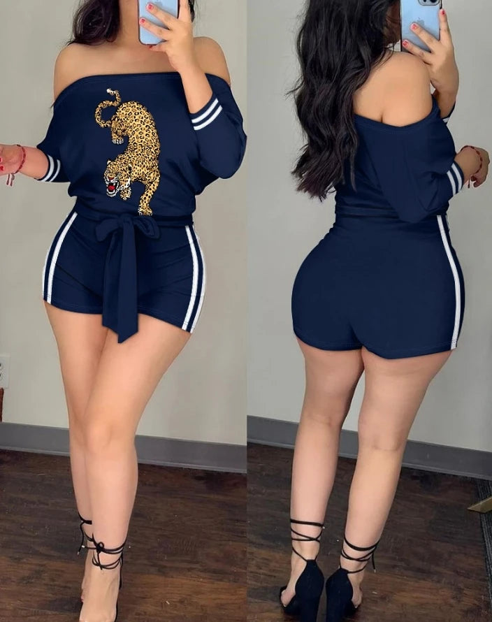 Sexy Elegant New Fashion Summer Casual Jumpsuits One Pieces Female Clothing