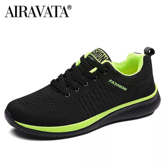 Men/Women Knit Sneakers Breathable Athletic Running Walking Gym Shoes