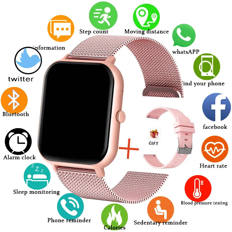 New Smart Watch TimeStyle" Full touch screen, Waterproof & more. The watch you really need.